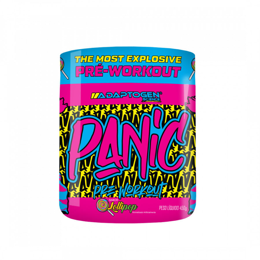 Panic Pré Treino 450g Adaptogen Science