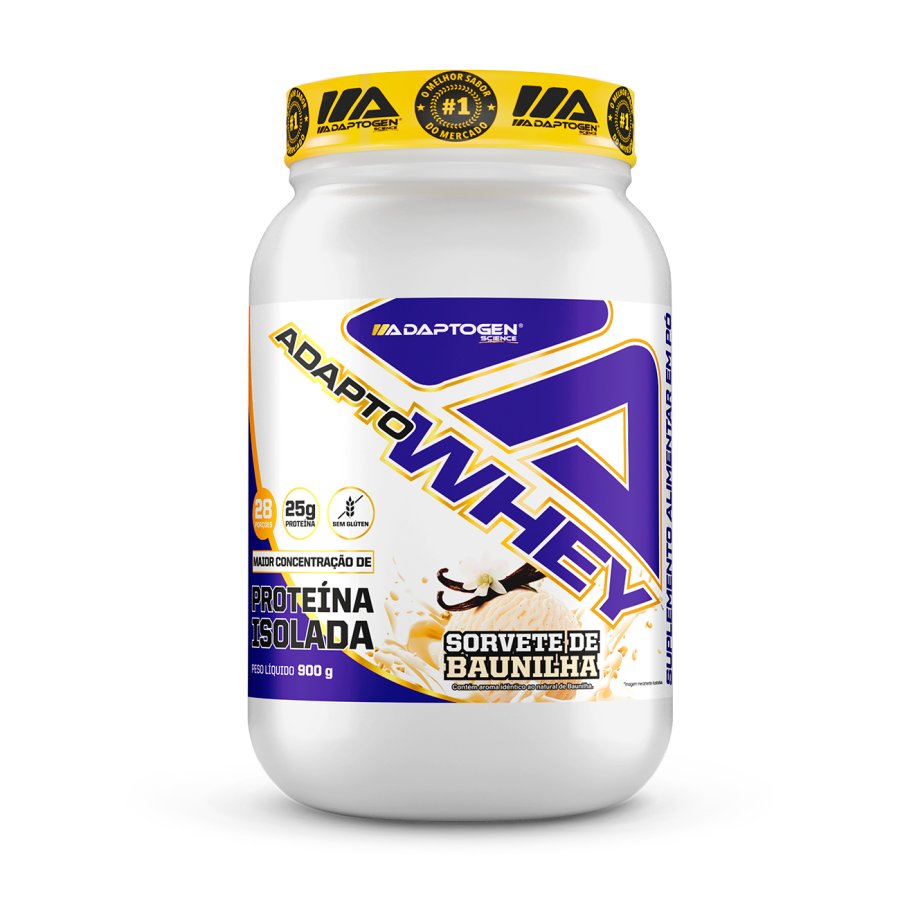 Adapto Whey 3w 900g Baunilha