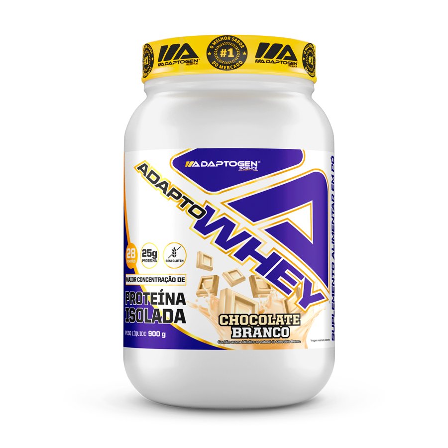 Adapto Whey 3w 900g Chocolate branco