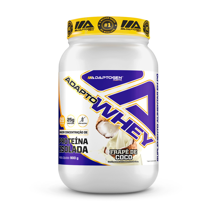 Adapto Whey 3w 900g Frapê de Coco