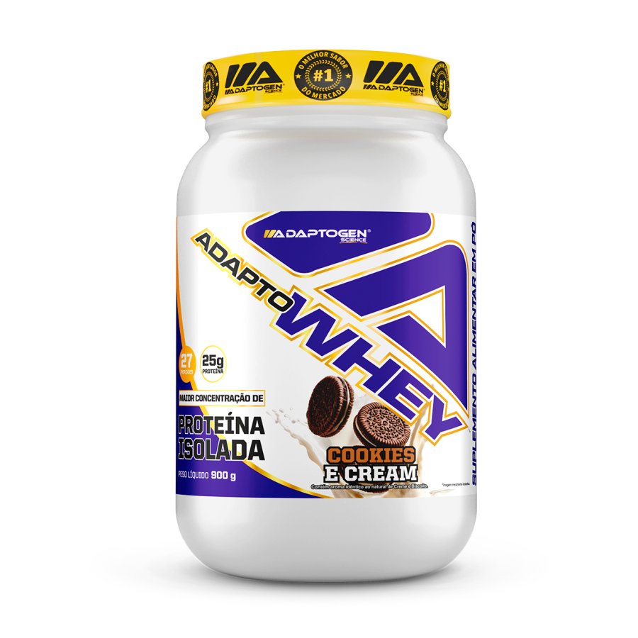 Adapto Whey 3w 900g Cookies & Cream