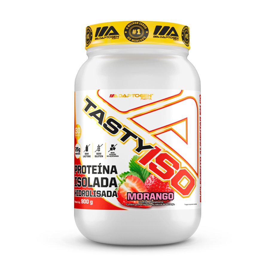 Tasty Iso Morango 900g