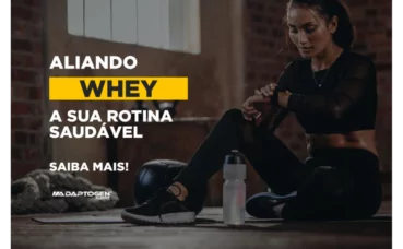 Aliando Whey à sua saúde