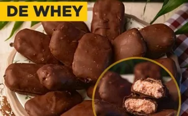 Barrinha Proteica de Whey Caseira