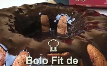 Bolo Fit de Batata doce proteico, sem glúten e sem lactose