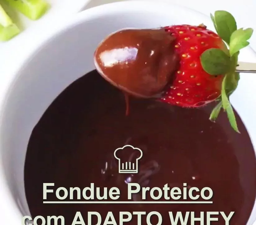 FONDUE PROTEICO COM ADAPTO WHEY