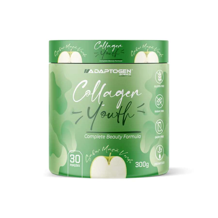 Colágeno Youth Maçã Verde 300g