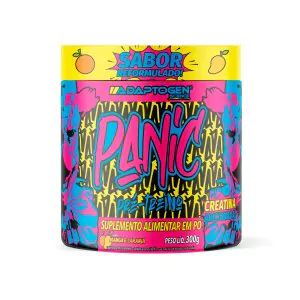 Panic Pré Treino Manga Com Laranja 300G