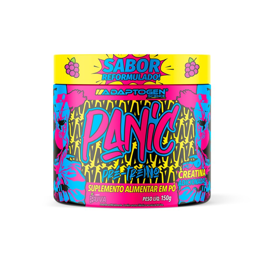 Panic Pré Treino Uva 150G