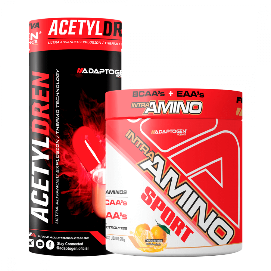 Kit Termo Acetyn Dren + Intra Amino Sports