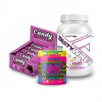 Kit Outubro Rosa Tasty Whey + Panic 300g + Candy Protein Bar