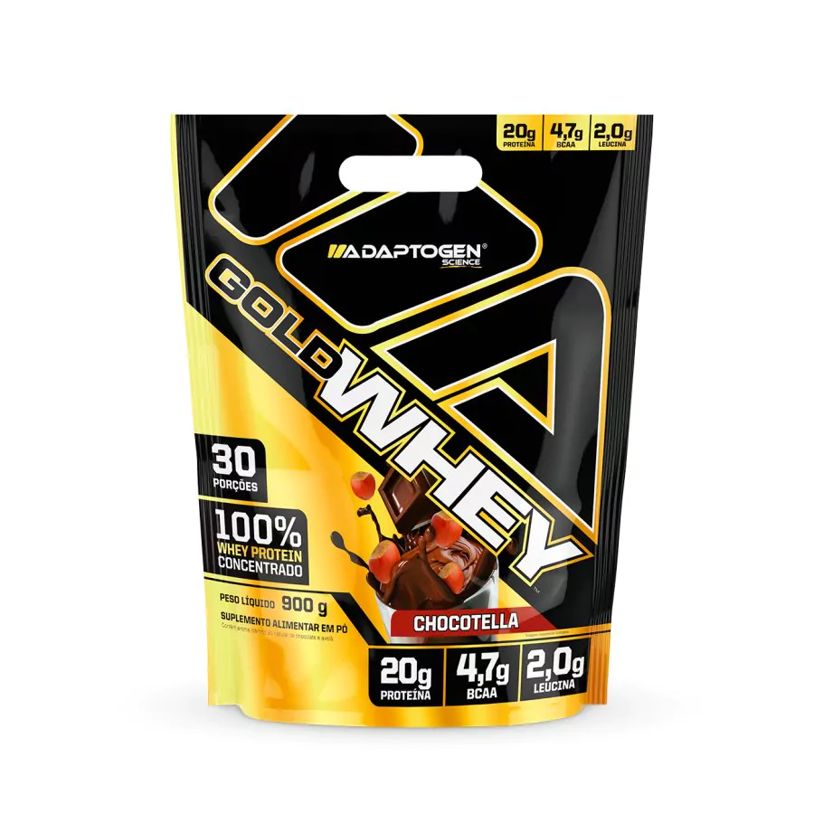 Gold Whey 900g Bag + Panic 300g + Tasty Bar