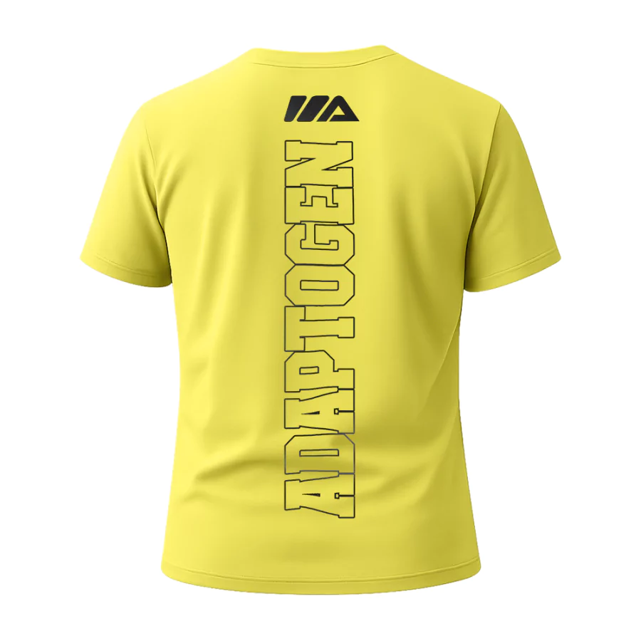 Camiseta Adaptogen Amarela