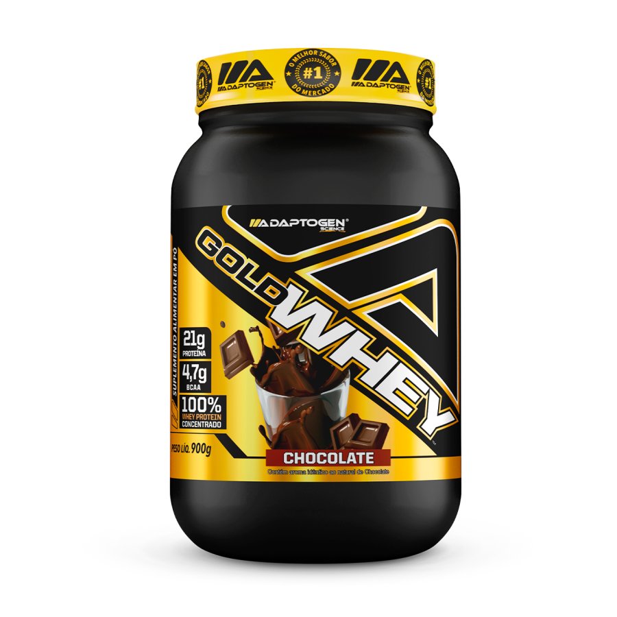 Gold Whey Pote Chocolate 900G