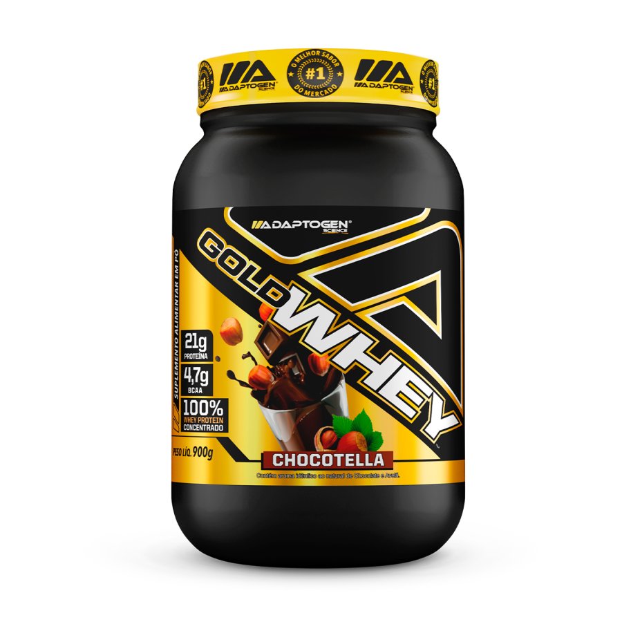 Gold Whey Pote Chocotella 900G