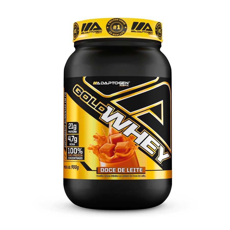 Gold Whey Pote Doce De Leite 900G