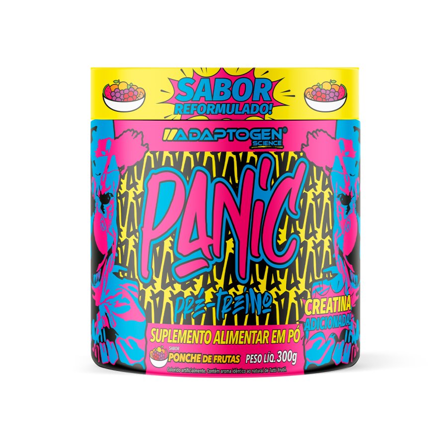 Combo Adapto Whey + Panic 300g + Vitamina D