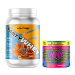 Combo Tasty Whey + Panic 150g Maçã Verde