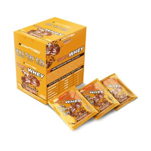 Tasty Whey 3w Gourmet Pack com 12 sachês de 34g Chocolate Maltado