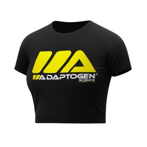 Cropped Adaptogen Dryfit Amarelo