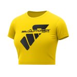 Cropped Adaptogen Dryfit Amarelo