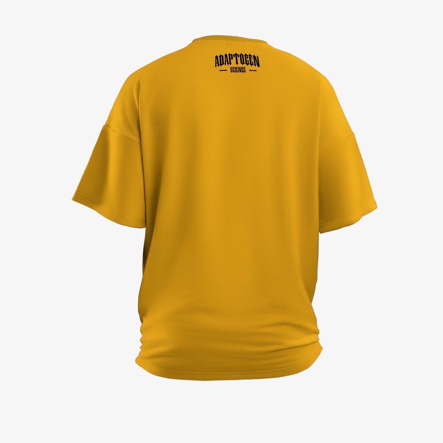 Camiseta Oversized No Impeto Amarelo