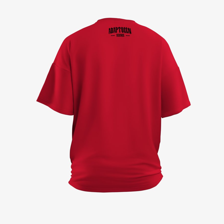 Camiseta Oversized No Impeto Vermelho