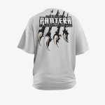 Camiseta Oversized Pantera Cinza