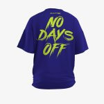 Camiseta Oversized No Days Off Roxo