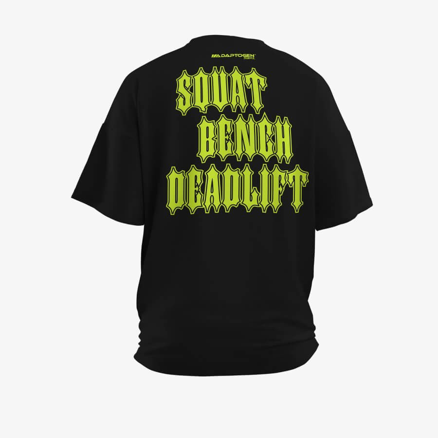 Camiseta Oversized Squat Preto