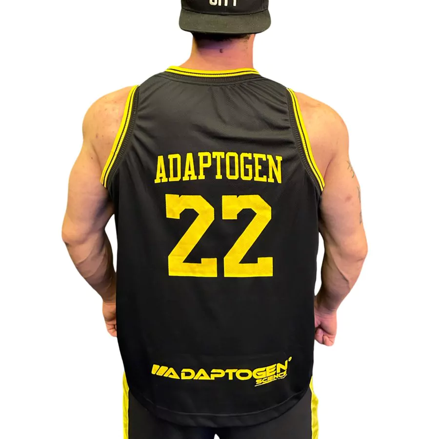 Regata Basquete Retro Preto