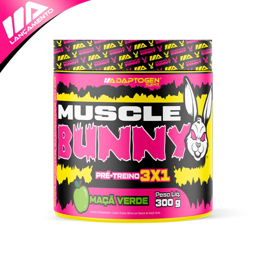 Muscle Bunny Maça Verde 300G