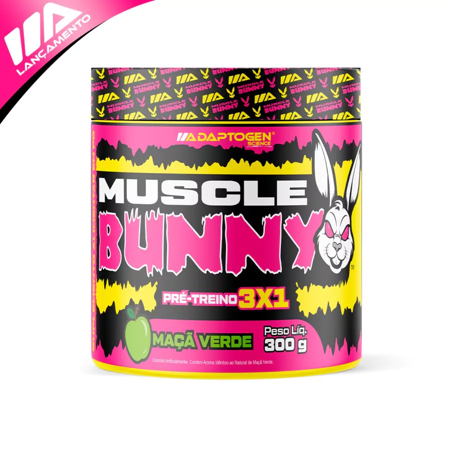 Muscle Bunny Maça Verde 300G