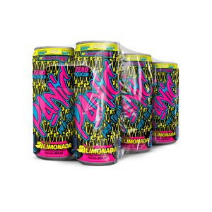 Panic Pré Treino Drink Limonada 355ML Pack com 6