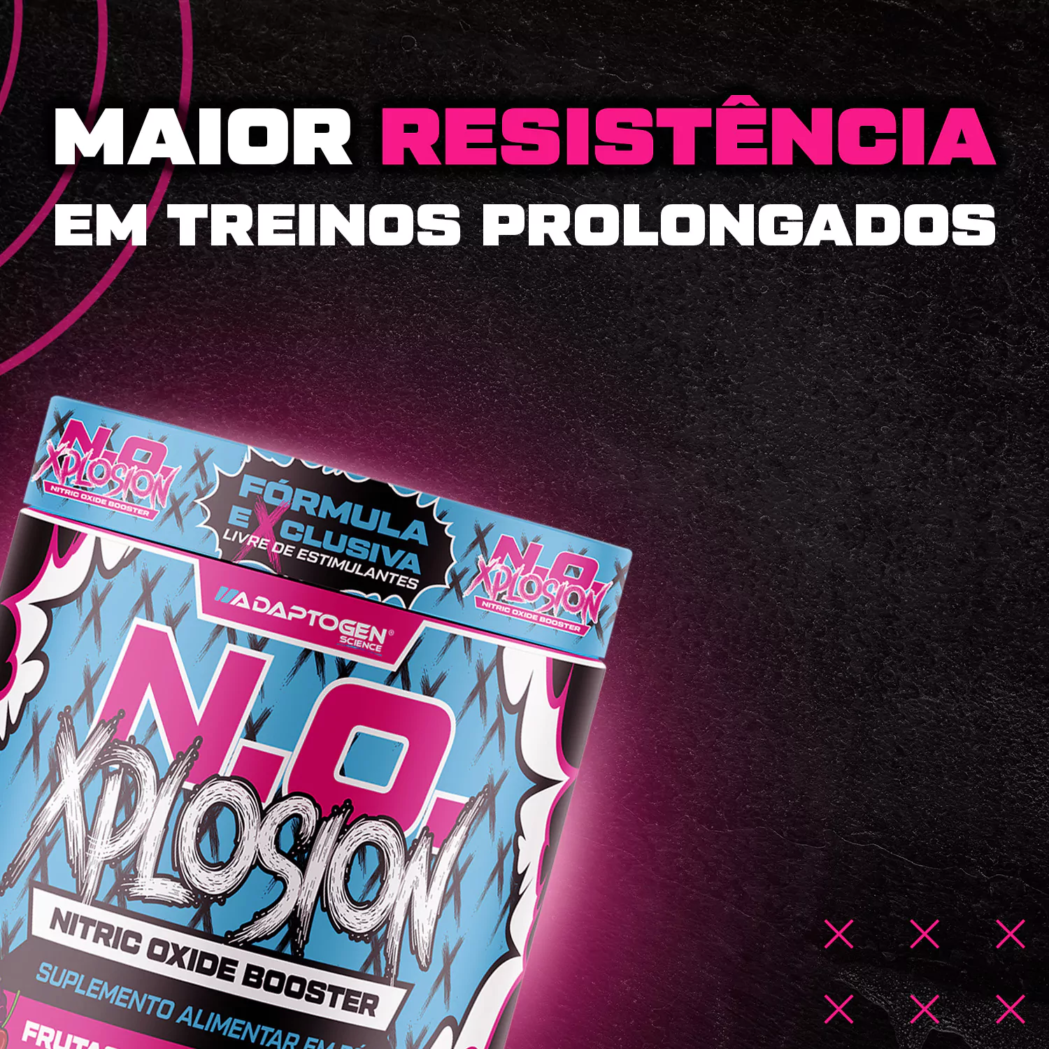 ダイエットサプリ nonon N.O Xplosion Frutas Vermelhas 240G | Adaptogen Science