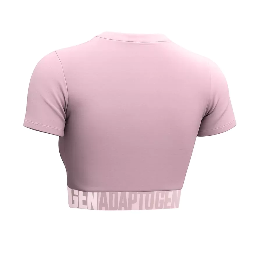 Cropped Adaptogen Elastic Rosa