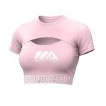 Cropped Adaptogen Elastic Rosa