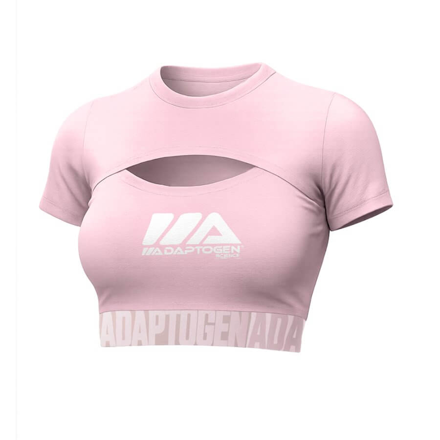 Cropped Adaptogen Elastic Rosa