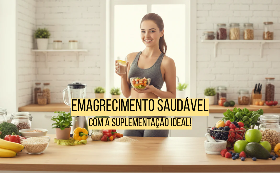 Emagrecimento saudável: O guia de alimentação e suplementação com Whey Protein
