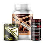 Combo Tasty Whey + Creatina Platinum 300g + Acetyl Dren