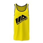 Regata Team Adaptogen Amarelo com Preto Dryfit