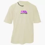 Camiseta Oversized Masculina Holográfica Off White