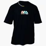 Camiseta Oversized Masculina Holográfica Preto