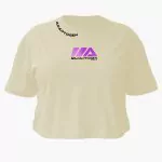 Cropped Oversized Holografico Off White