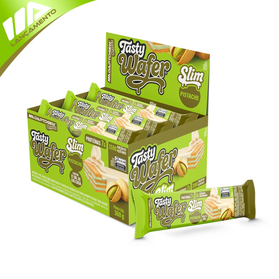 Tasty Wafer Slim Pistache 30G CX12