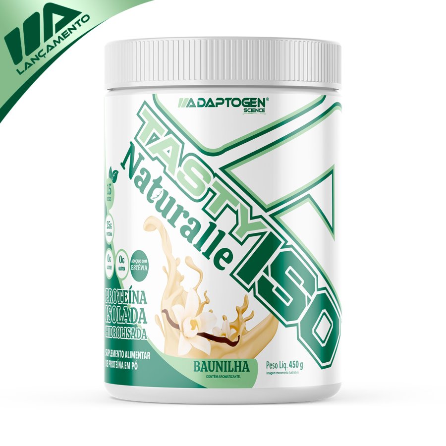 Tasty Iso Naturalle 450g Baunilha