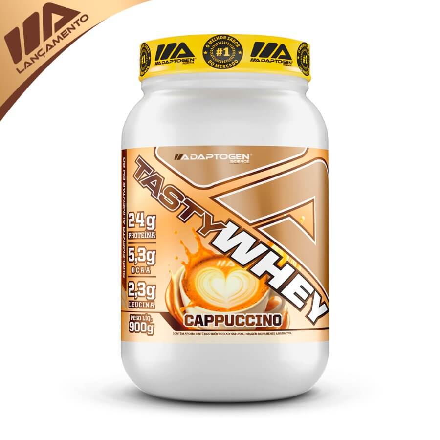 Tasty Whey 3w Gourmet 900g Cappuccino