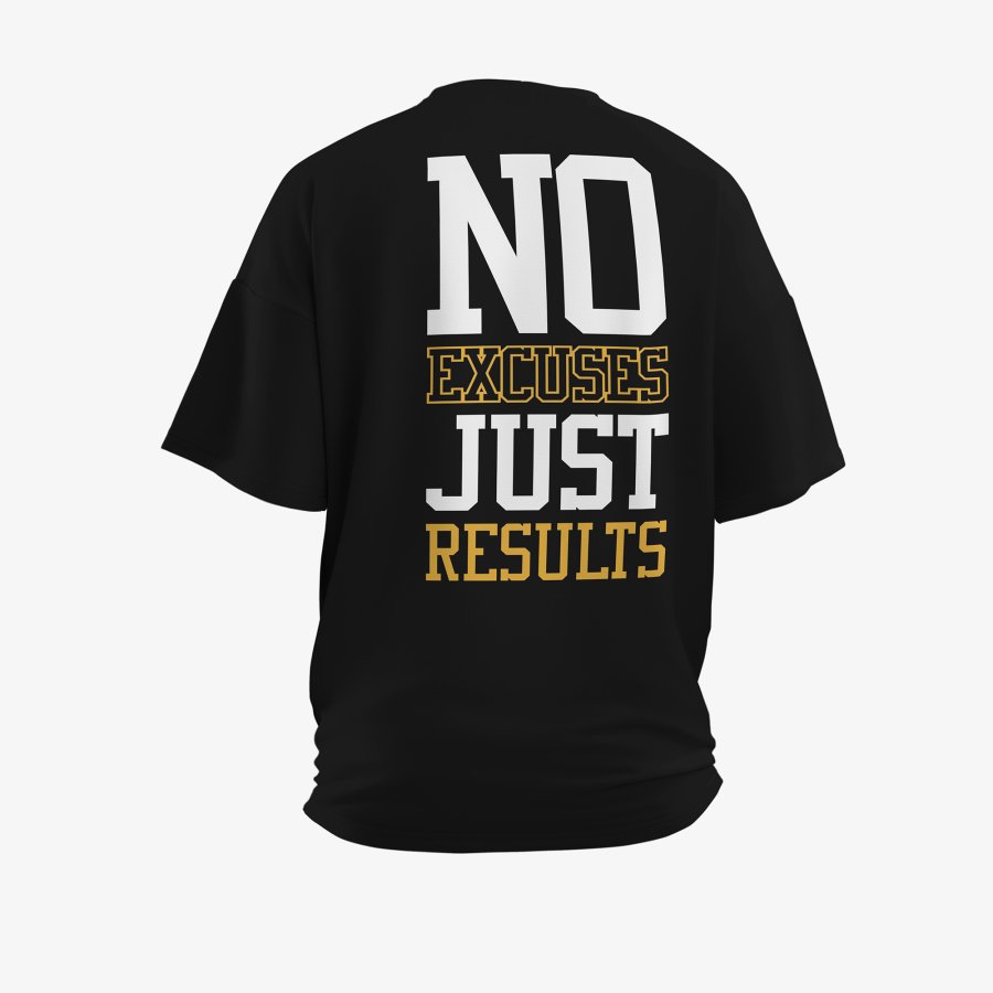Camiseta Adaptogen No Excuses Oversized