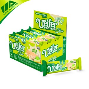 Ueifer Protein Morango Cx com 12 unidades de 40g