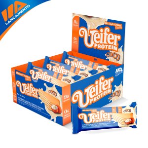 Ueifer Protein Morango Cx com 12 unidades de 40g Ueifer Protein Morango Cx com 12 unidades de 40g
